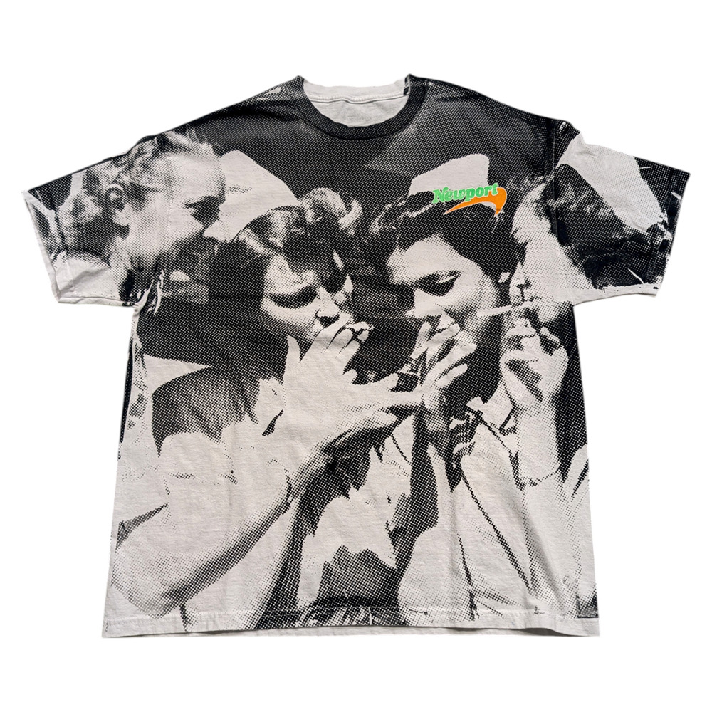 Newport Pleasure Smoking Nurse AOP T shirt